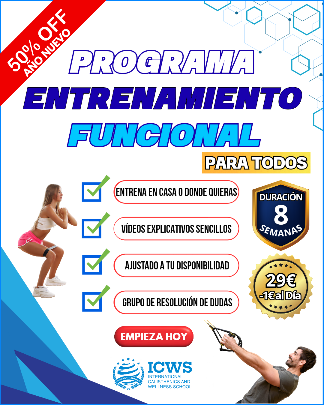 CARTEL ENTRENAMIENTO FUNCIONAL 50