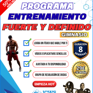 Programa Fuerte y Definido Gimnasio