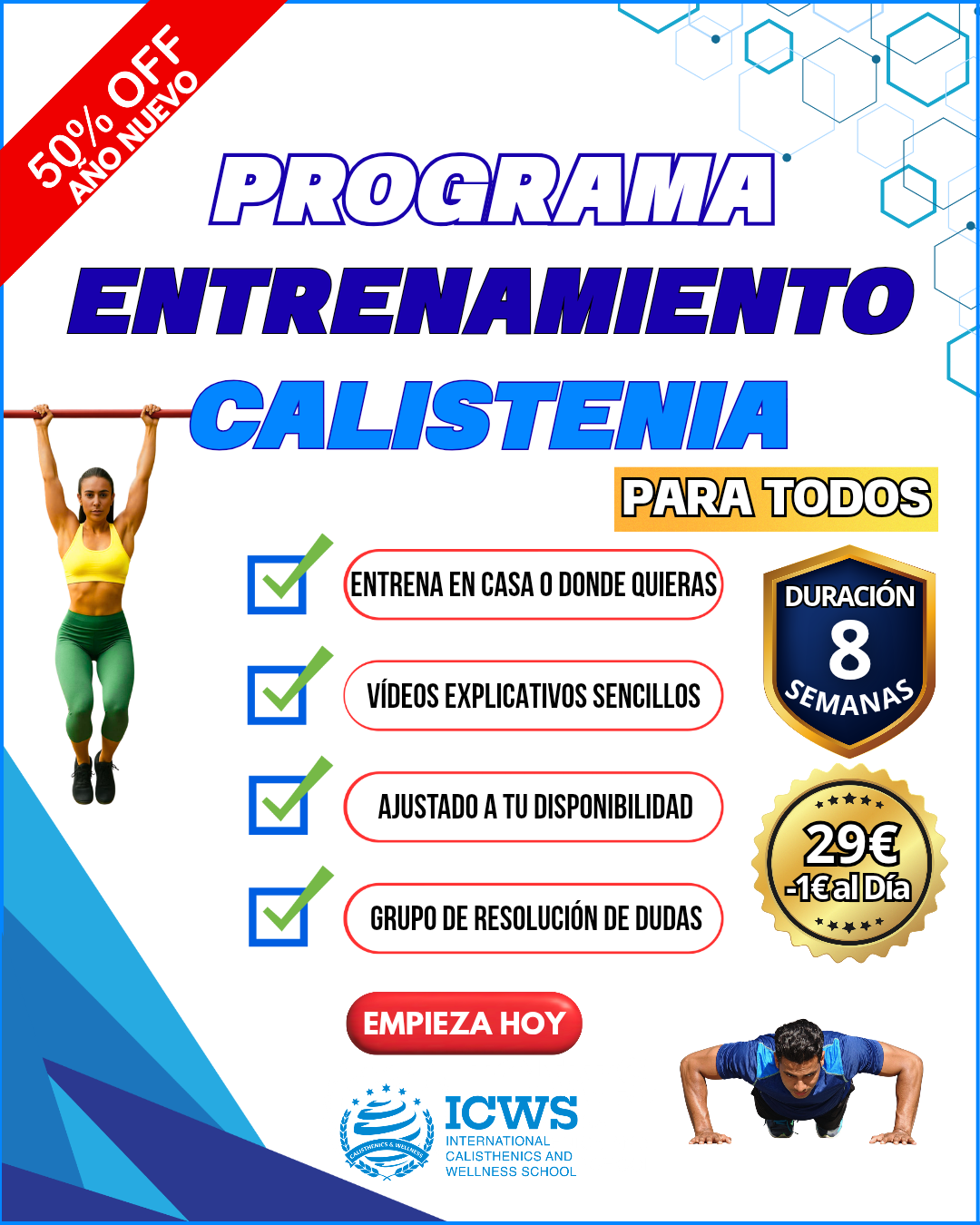 CARTEL CALISTENIA PARA TODOS 50