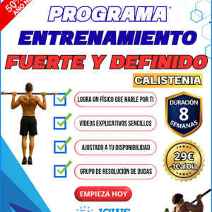 Programa Fuerte y Definido con Calistenia